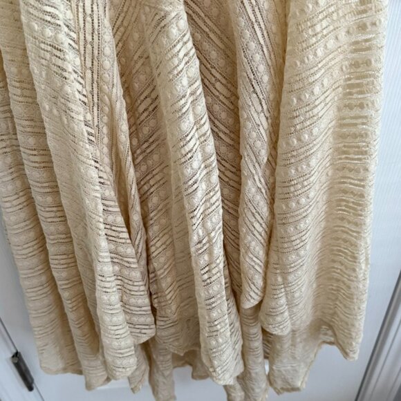 Intimately Free People Ivory Lace Midi Dress with Asymmetrical Hem | Size M - Picture 6 of 6